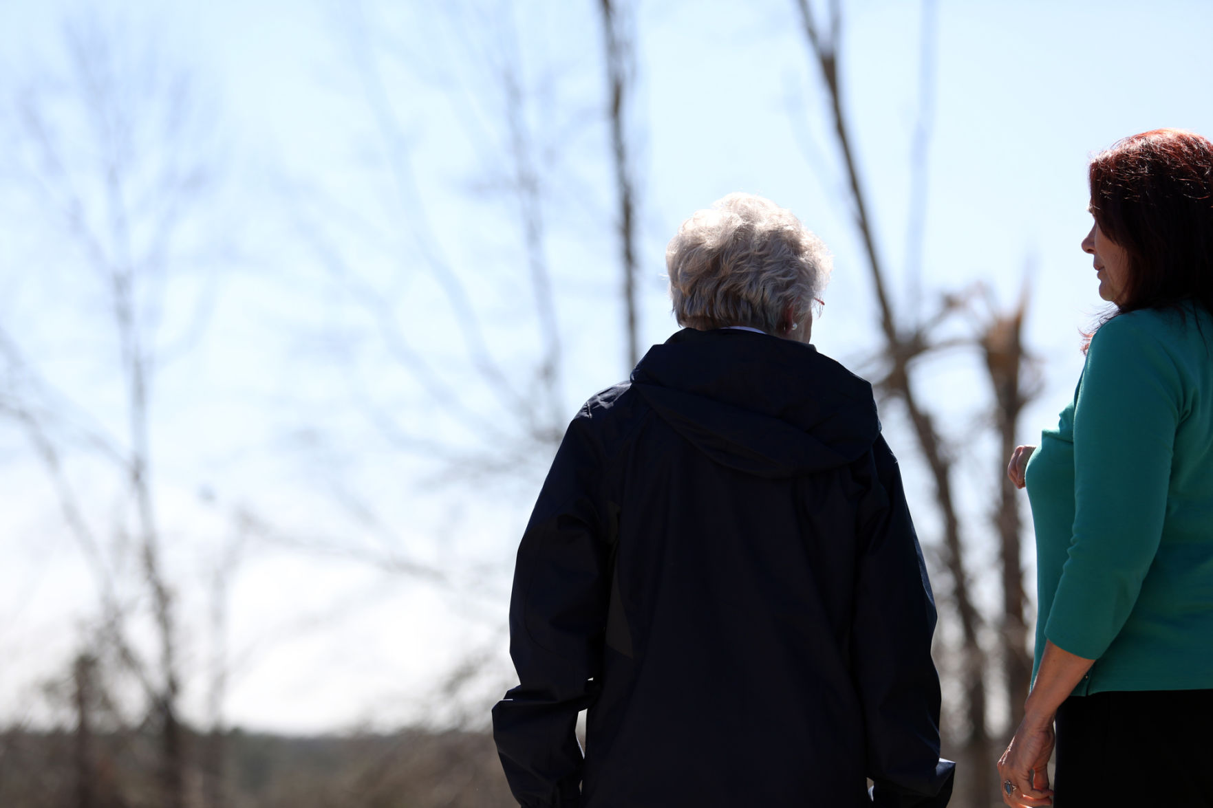 Gov. Kay Ivey tours tornado damage in Beauregard